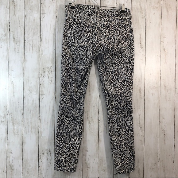 J.Crew Midrise Toothpick Fern Print Skinny Jean 28 - Picture 2 of 11